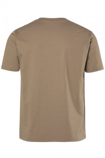 Men+ 448 T-Shirt Endless Coast Graubraun - Herren-T-Shirts - Herren-T-Shirts in großen Größen