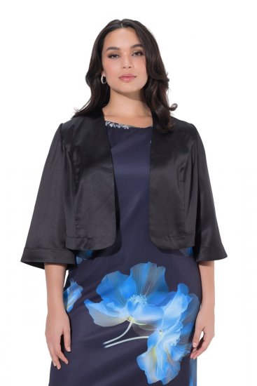 Ulla Popken 849457 Bolero Schwarz - Jacken - Große Jacken für Damen