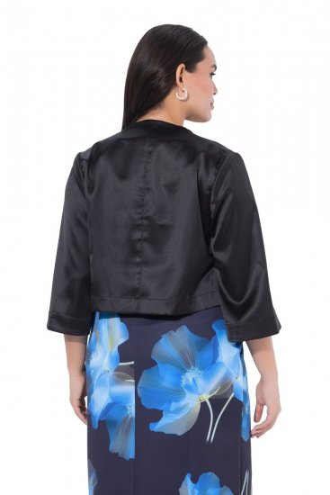 Ulla Popken 849457 Bolero Schwarz - Jacken - Große Jacken für Damen