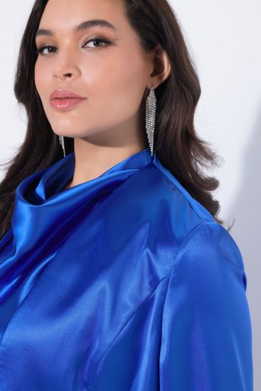Ulla Popken 849457 Bolero Königsblau - Jacken - Große Jacken für Damen