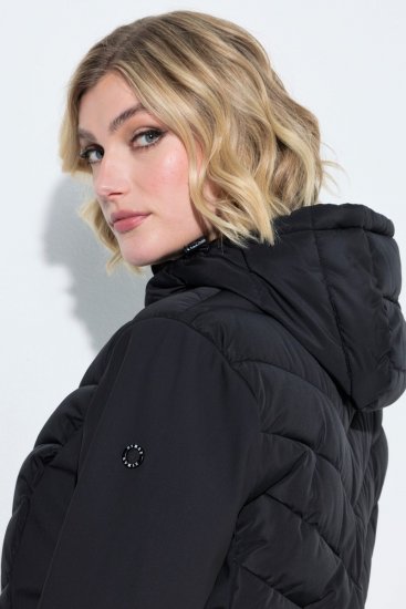 Ulla Popken 849472 Steppjacke Schwarz - Jacken - Große Jacken für Damen