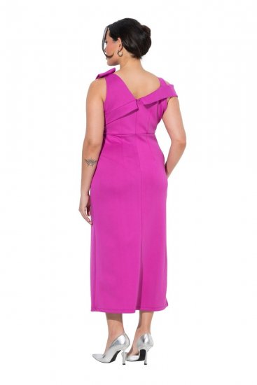 Ulla Popken 849508 Abendkleid Flieder - Abendkleider - Abendkleider für Damen in großen Größen