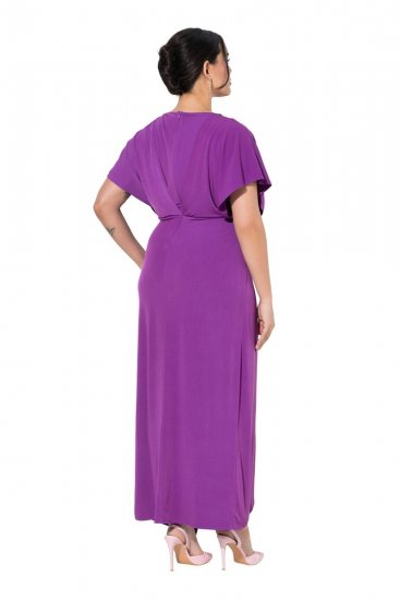 Ulla Popken 849533 Abendkleid Beerenrot - Abendkleider - Abendkleider für Damen in großen Größen