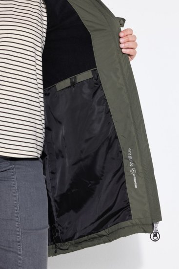 Ulla Popken 849552 Steppmantel Oliv - Mäntel - Große Größen: Mäntel für Damen