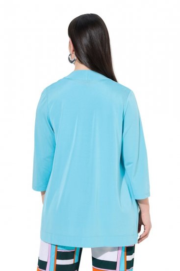 Ulla Popken 849620 Jacke Blau - Jacken - Große Jacken für Damen