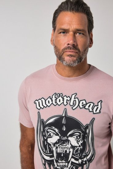 JP1880 849702 Motörhead War-Pig T-Shirt Malve - Band-T-shirts - Band T-Shirts für große Größen