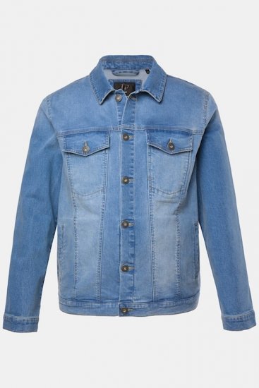 JP1880 849703 Jeansjacke mit vielen Taschen Indigoblau - Herren jacken - Herren Jacken in großen Größen