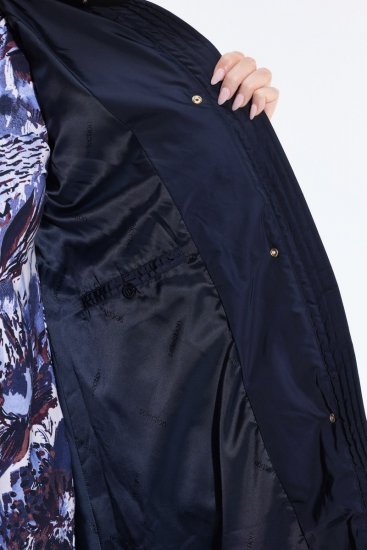 Ulla Popken 849908 Regenjacke Dunkelblau - Jacken - Große Jacken für Damen