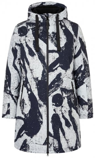 Ulla Popken 849984 Funktionsmantel Grau - Mäntel - Große Größen: Mäntel für Damen