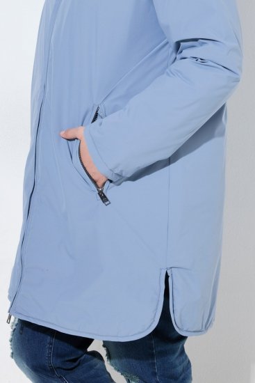 Ulla Popken 850361 Funktionsjacke Denimblau - Jacken - Große Jacken für Damen
