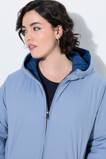 Ulla Popken 850361 Funktionsjacke Denimblau - Jacken - Große Jacken für Damen