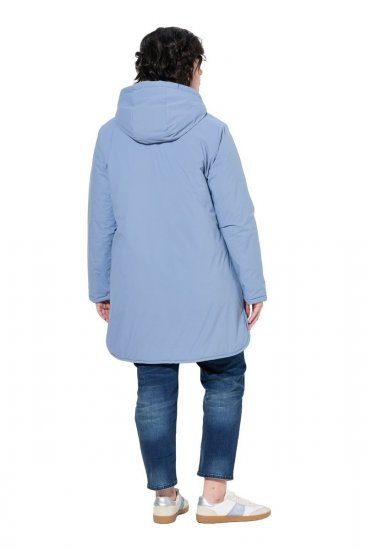 Ulla Popken 850361 Funktionsjacke Denimblau - Jacken - Große Jacken für Damen