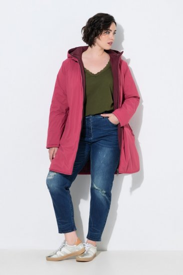 Ulla Popken 850361 HYPRAR Funktions-Wendejacke Hellrosa - Jacken - Große Jacken für Damen