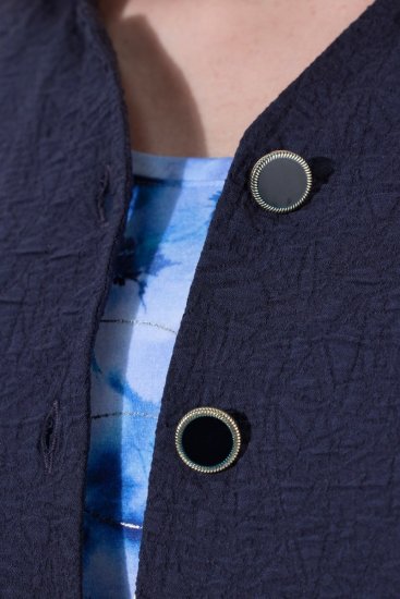 Ulla Popken 850615 Jacke Dunkelblau - Jacken - Große Jacken für Damen