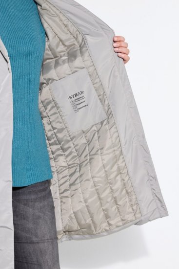 Ulla Popken 850774 Funktionsmantel Grau - Mäntel - Große Größen: Mäntel für Damen