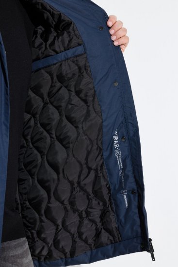 Ulla Popken 850794 Funktionsmantel Dunkelblau - Mäntel - Große Größen: Mäntel für Damen