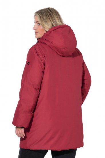 Ulla Popken 850794 Funktionsmantel Rot - Mäntel - Große Größen: Mäntel für Damen
