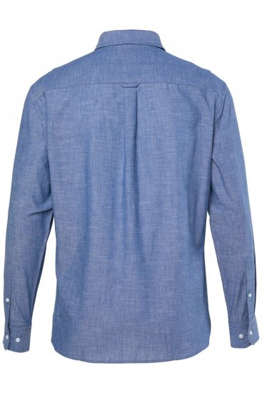 JP1880 850931 Langarm-Chambrayhemd Denimblau TALL - TALL hemden - Hemden mit TALL-Schnitt