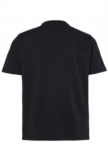 JP1880 851002 T-Shirt mit Brustprint Schwarz TALL - TALL T-shirts - Extra lange T-Shirts Herren
