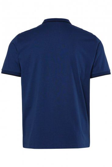 JP1880 851048 Poloshirt mit Reißverschluss Nachtblau TALL - TALL poloshirts - TALL Poloshirts mit Extralänge