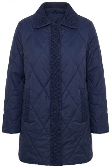 Ulla Popken 851123 Steppjacke Dunkelblau - Jacken - Große Jacken für Damen