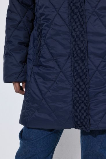 Ulla Popken 851123 Steppjacke Dunkelblau - Jacken - Große Jacken für Damen