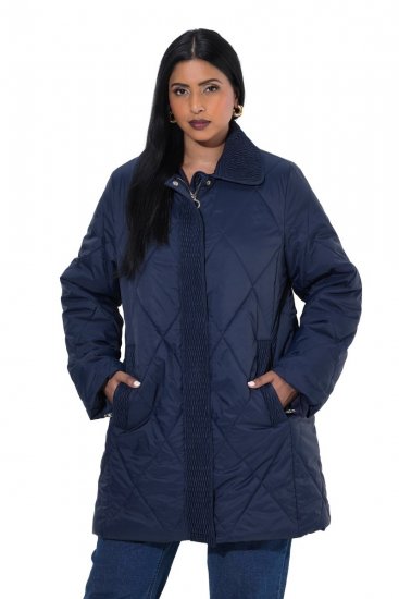 Ulla Popken 851123 Steppjacke Dunkelblau - Jacken - Große Jacken für Damen