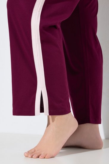 Ulla Popken 851245 Pyjama Beerenrot - Pyjama/Loungewear - 