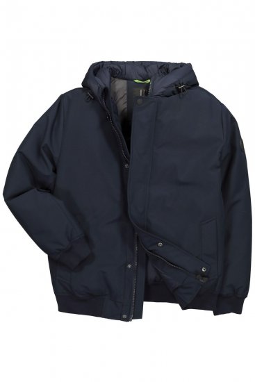 JP1880 851320 Jacke mit Kapuze und warmem Futter Dunkelblau - Herren jacken - Herren Jacken in großen Größen