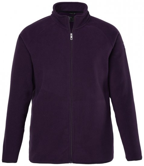 JP1880 851362 Fleecejacke mit Stehkragen Dunkellila TALL - TALL jacken - Jacken in TALL-Länge
