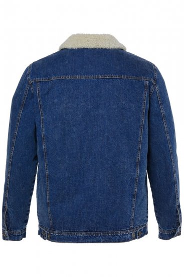 JP1880 851363 Jeansjacke mit Teddyfutter Denimblau TALL - TALL jacken - Jacken in TALL-Länge