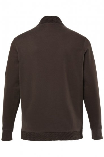 JP1880 851387 Sweatjacke mit Reißverschluss Haselnuss TALL - TALL sweatshirts - TALL Sweatshirts mit Extralänge
