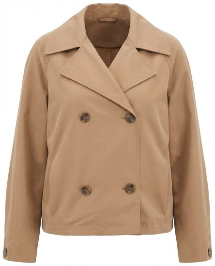 Ulla Popken 851435 Trenchcoat Braun - Mäntel - Große Größen: Mäntel für Damen