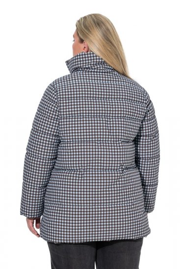 Ulla Popken 851438 HYPRAR Steppjacke in A-Linie Dunkelgrün - Jacken - Große Jacken für Damen