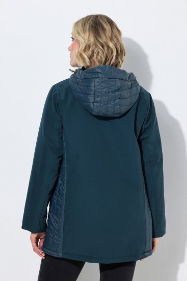 Ulla Popken 851459 Steppjacke Petrol - Jacken - Große Jacken für Damen