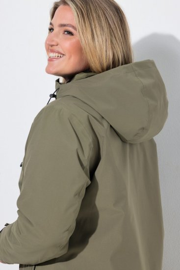 Ulla Popken 851560 Funktionsjacke Oliv - Jacken - Große Jacken für Damen