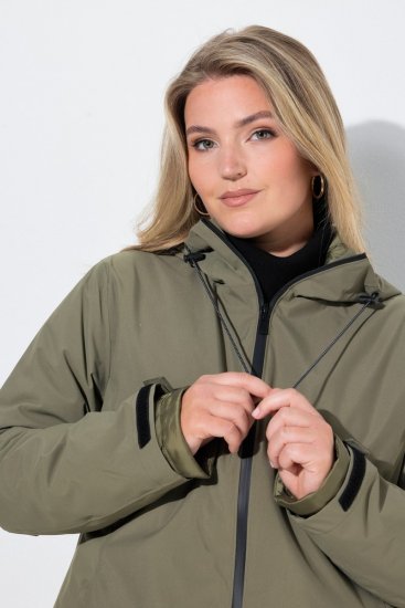 Ulla Popken 851560 Funktionsjacke Oliv - Jacken - Große Jacken für Damen