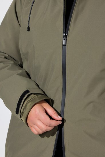 Ulla Popken 851560 Funktionsjacke Oliv - Jacken - Große Jacken für Damen