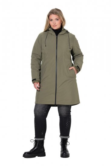 Ulla Popken 851560 Funktionsjacke Oliv - Jacken - Große Jacken für Damen