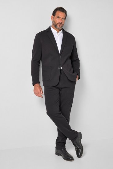 JP1880 Naples Flexnamic Jerseysakko Schwarz - Herrenanzüge und -blazer - Herrenanzüge und -blazer in großen Größen