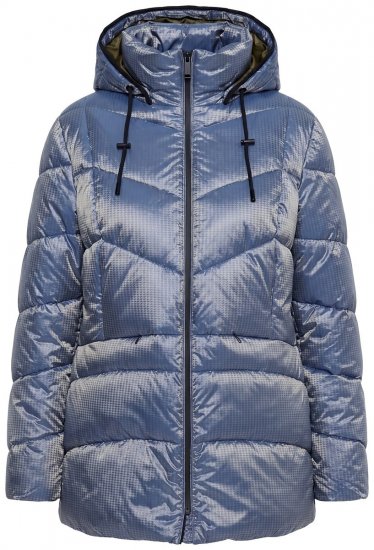 Ulla Popken 851790 Steppjacke Denimblau - Jacken - Große Jacken für Damen