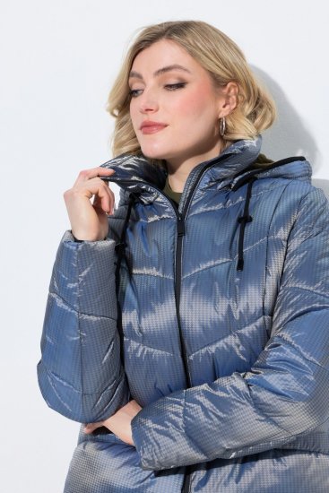 Ulla Popken 851790 Steppjacke Denimblau - Jacken - Große Jacken für Damen