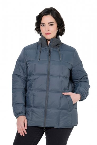 Ulla Popken 851791 Steppjacke Dunkelblau - Jacken - Große Jacken für Damen