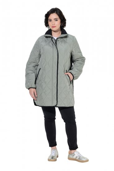 Ulla Popken 851792 Regenjacke Oliv - Jacken - Große Jacken für Damen