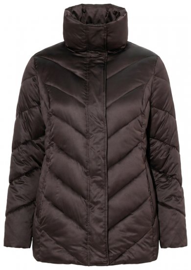 Ulla Popken 851799 Windjacke Braun - Jacken - Große Jacken für Damen