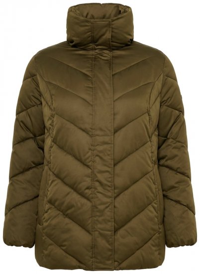 Ulla Popken 851799 Windjacke Oliv - Jacken - Große Jacken für Damen