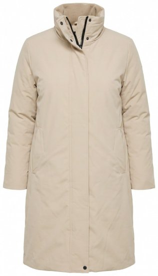 Ulla Popken 851811 Steppmantel Beige - Mäntel - Große Größen: Mäntel für Damen