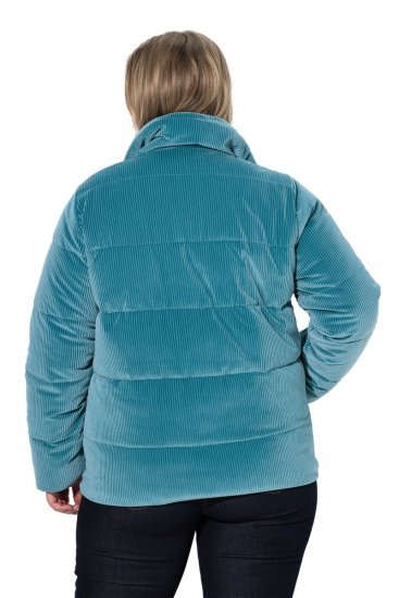 Ulla Popken 851819 Cordjacke Grau - Jacken - Große Jacken für Damen