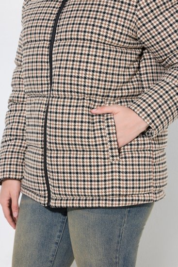 Ulla Popken 851822 Steppmantel Wollweiß - Mäntel - Große Größen: Mäntel für Damen
