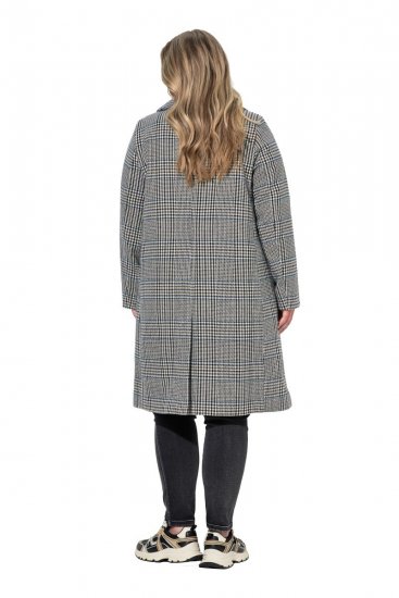Ulla Popken 851826 Wollmantel Wollweiß - Mäntel - Große Größen: Mäntel für Damen